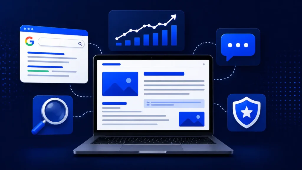 Temas para Blog Empresarial: Como Escolher os Assuntos Certos e Atrair Clientes pelo Google 8 blog 1