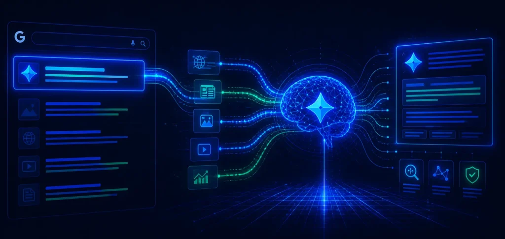 Schema Markup para GEO: O Guia Prático para Ser Lido, Compreendido e Citado pela Inteligência Artificial 2 RESPOSTA DE BUSCA
